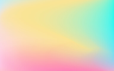 Abstract liquid background. Gradient mesh. Effect bright color blend. Blurred fluid colorful mix. Modern design template for web covers, ad banners, posters, brochures vector illustration