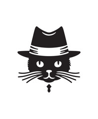 vector cat vector art,graphics cats icons set,vintage illustration cat clipart,vector cats flat style artwork design.