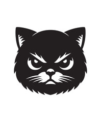 vector cat vector art,graphics cats icons set,vintage illustration cat clipart,vector cats flat style artwork design.