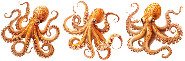 Fototapeta premium Set of Explore the modern aesthetic of liquid foundation with a striking image of its bottle and a delicate splash isolated on tranparent background