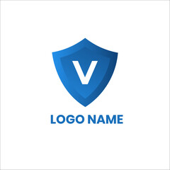V Letter Logo Design.