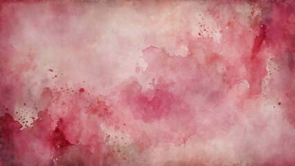 Obraz premium Pink grunge watercolor background
