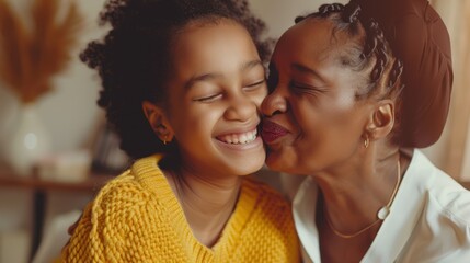Fototapeta premium The Warm Mother-Daughter Hug