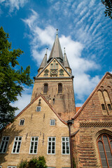 Obraz premium St. Nicholas Church (St. Nikolaikirche) Flensburg Schleswig-Holstein Germany
