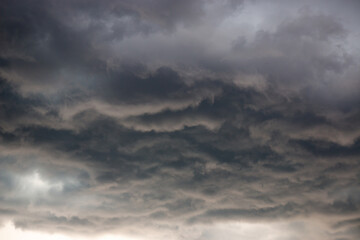 Dark Cloud Formations at a storm