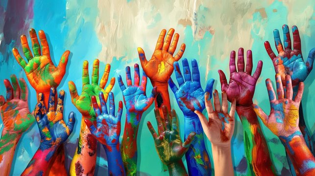 People celebrating National Left-Handers Day on August 13th, recognizing the uniqueness and talents of left-handed individuals