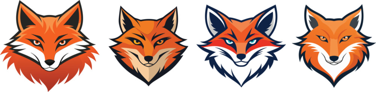 fox hade vector illustration 