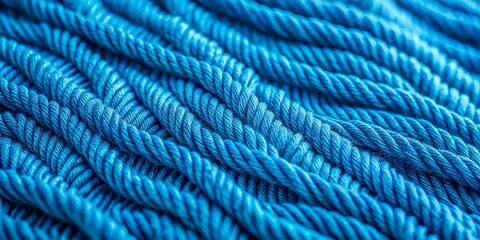 Abstract Blue Rope Texture - Close-up , texture , macro , rope , blue