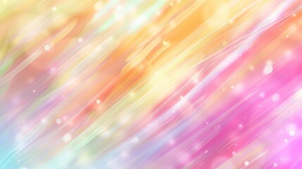Obraz premium Abstract Diagonal Lines and Bokeh with Soft Pastel Colors, abstract, background, art, design