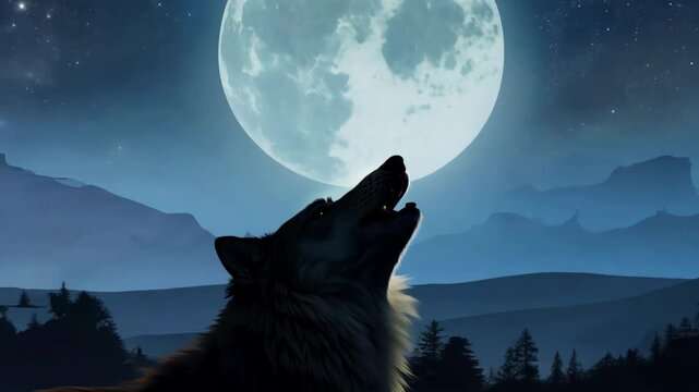 Wolves Howling At Night Images – Browse 82,596 Stock Photos