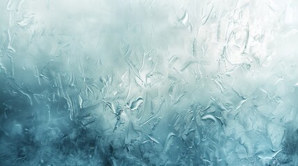 Abstract Frosted Windowpane,  Close-Up,  Frozen Texture,  Winter,  Background,  Nature,  Abstract