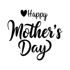 Mothers day typography vector illustration.