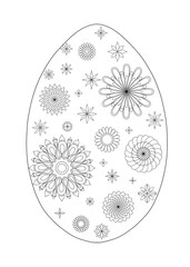Easter mandala
