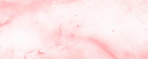 Fototapeta premium Abstract art stains canvas paint colorful galaxy painting background. Pink on white watercolor paper background with scratches and Old red scratched wall. Ombre leaks and splashes texture.
