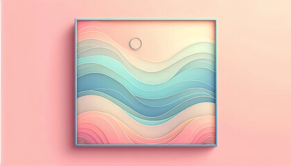 Obraz premium Gradient background, gradient color, seamless, pastel tones, modern, HD