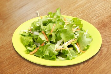 Tasty fresh healthy salad dish