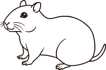 vector illustration for coloring books. Coloring book for children