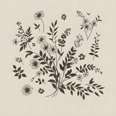 Seamless Floral Pattern.