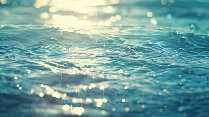 Vintage Water bokeh background