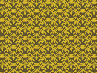 seamless pattern with leaves