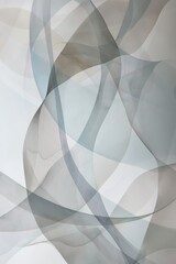 Abstract art with soft curves and pastel tones, creating smooth and harmonious look.