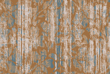 old wool blanket with vertical stripes traced by some seams. jute rug, texture and wear. abstract vector seamless.