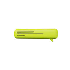 Various 3D Speech bubble icons