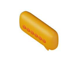 Various 3D Speech bubble icons