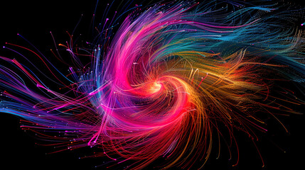 colorful swirl