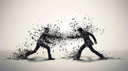 Conflict resolution process, using effective communication and mediation techniques to reach a mutual agreement and seal a deal.