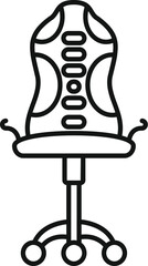 Ergonomic chair with adjustable backrest providing lumbar support, designed for long hours of sitting