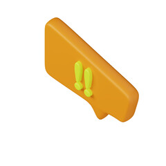 Various 3D Speech bubble icons