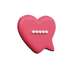 Various 3D Speech bubble icons