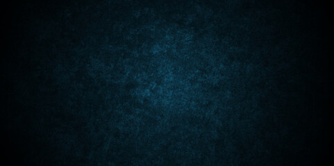 Grunge stone blue studio wall interior backdrop background. modern blank luxurious stucco rock and grungy design rough texture background.