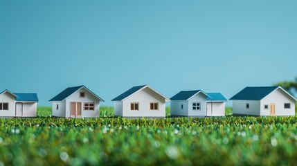 The miniature model houses