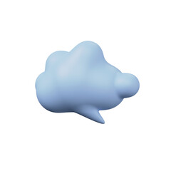 Various 3D Speech bubble icons