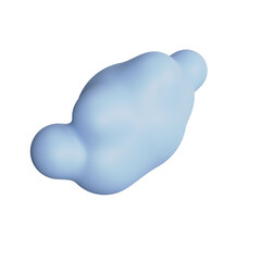 Various 3D Speech bubble icons