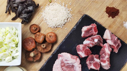 ingredients for autumm spanish rice