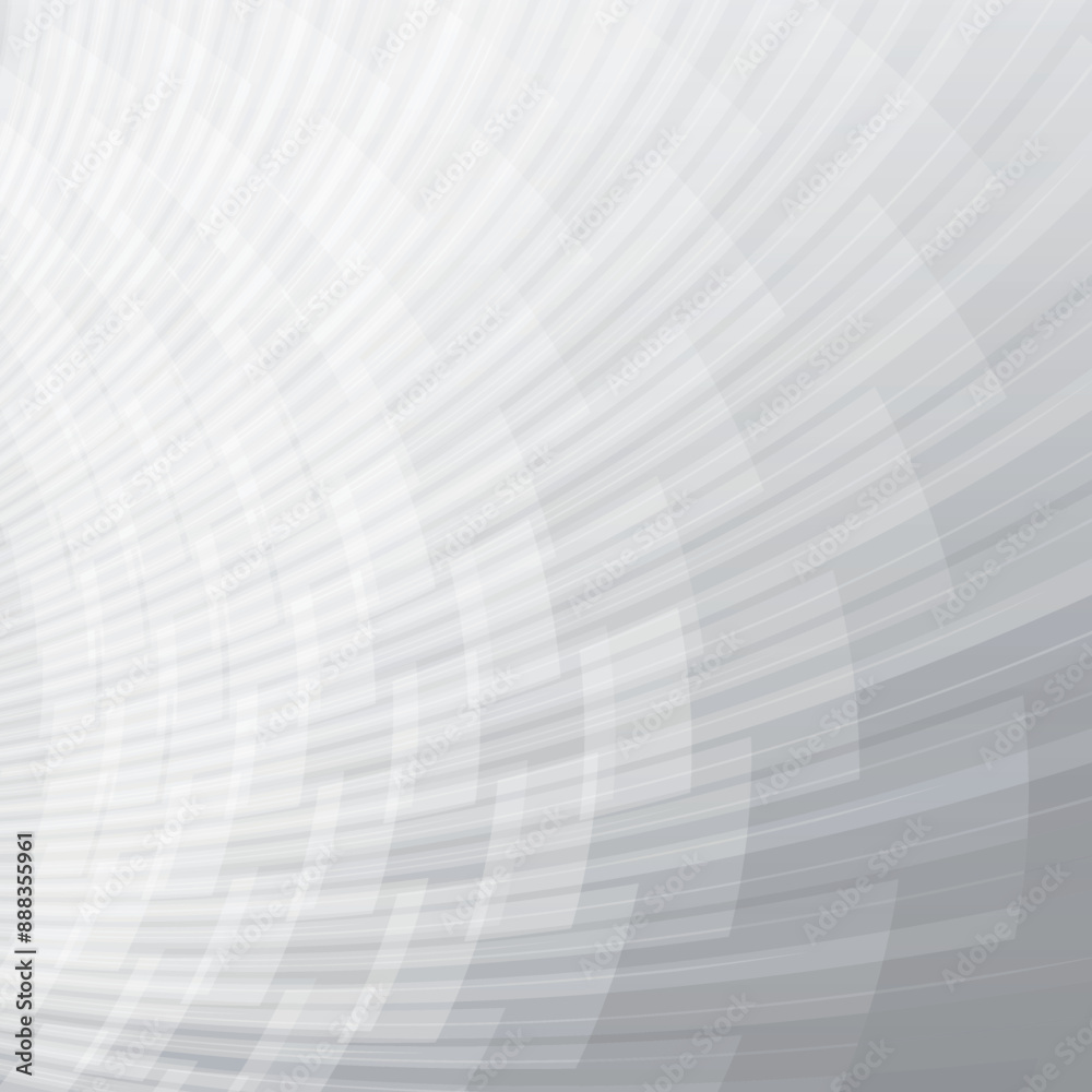 Poster abstract soft white and gray color tone, gradient art perspective background. vector illustration.