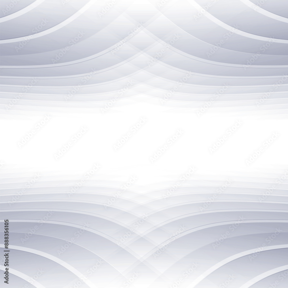 Poster abstract soft white and gray color tone, gradient art perspective background. vector illustration.
