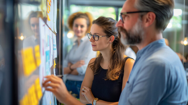 Participants engaging in a practical workshop session, hands-on and interactive, bottom third copy space