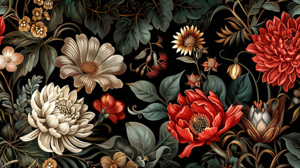 Fototapeta premium floral background