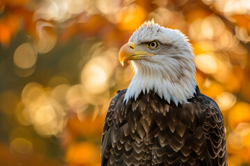 Obraz premium Majestic Eagle in the Wild