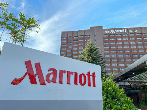 Marriott hotel in Glasgow, Scotland.Marriott International, Inc. is an American multinational company that operates, franchises, and licenses lodging brands that include hotel, residential. 