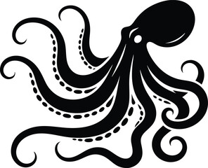 Adobe Illustrator Artwork octopus silhouette
