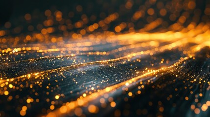 bstract visualization of a debt refinancing strategy, with streams of light redirecting to new paths