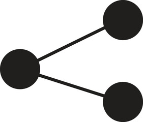 Share Icon for Your Mobile App and Website Icon Project, in trendy flat style isolated on background. Share icon page symbol for your web site design Share icon logo, app, UI.