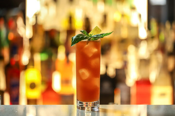 Cocktail with tomato juice