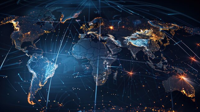 strategic map of global banking partnerships essential for a multinational corporation's treasury operations