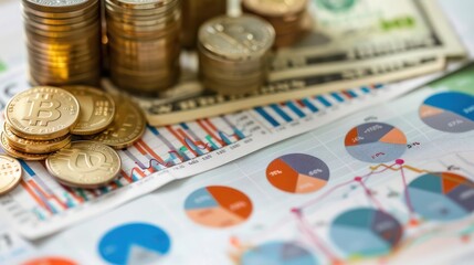 detailed graphical analysis of foreign exchange rates and their impact on a company's financial health